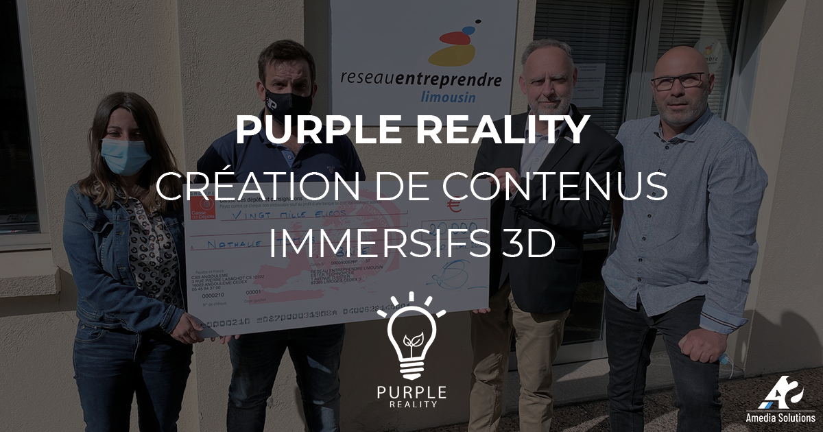 Purple Reality, Nathalie Tomas propose des solutions aux entreprises en s’appuyant sur la réalité virtuelle